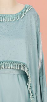 Layali Modest cape gown - Image 2