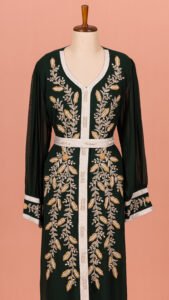 Emerald Evy Moroccon Jalabiya - Image 3