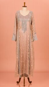 Emira Khaleeji gown - Warm Brown - Image 2