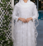 Amana White Pearl Kaftan