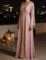 Royal Noor Blush Pink  Moroccan Jabaliya - Image 4