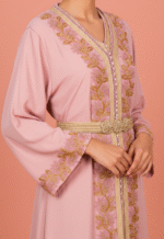 Royal Noor Dusty Rose Moroccon Jalabiya