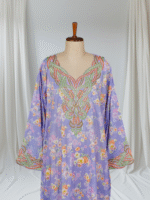 Haneen Lavender Floral Cotton Mukhawar