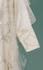 Amana Ivory Embellished kaftan - Image 3