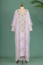 Emira Khaleeji Kaftan- Lavender Haze - Image 3