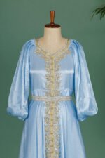 Layali Sky Bloom Kaftan - Image 2