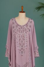 Emira Khaleeji Kaftan- Mauve-Lavender - Image 3