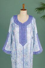 Haneen Mist Blue Cotton Mukhawar - Image 2