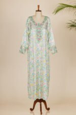 Haneen Cream Pastel Cotton Mukhawar - Image 2