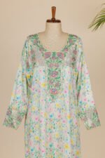 Haneen Cream Pastel Cotton Mukhawar - Image 3