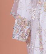 Emira Khaleeji Kaftan- White Hazel - Image 5