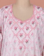 Pink Ribbon Beadwork Mukhawar - Image 2