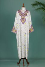 Zahra Ivory Silk Mukhawar - Image 5