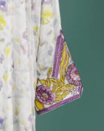 Zahra Ivory Silk Mukhawar - Image 3